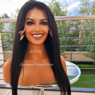 30" Straight HD Full Frontal Lace Wig